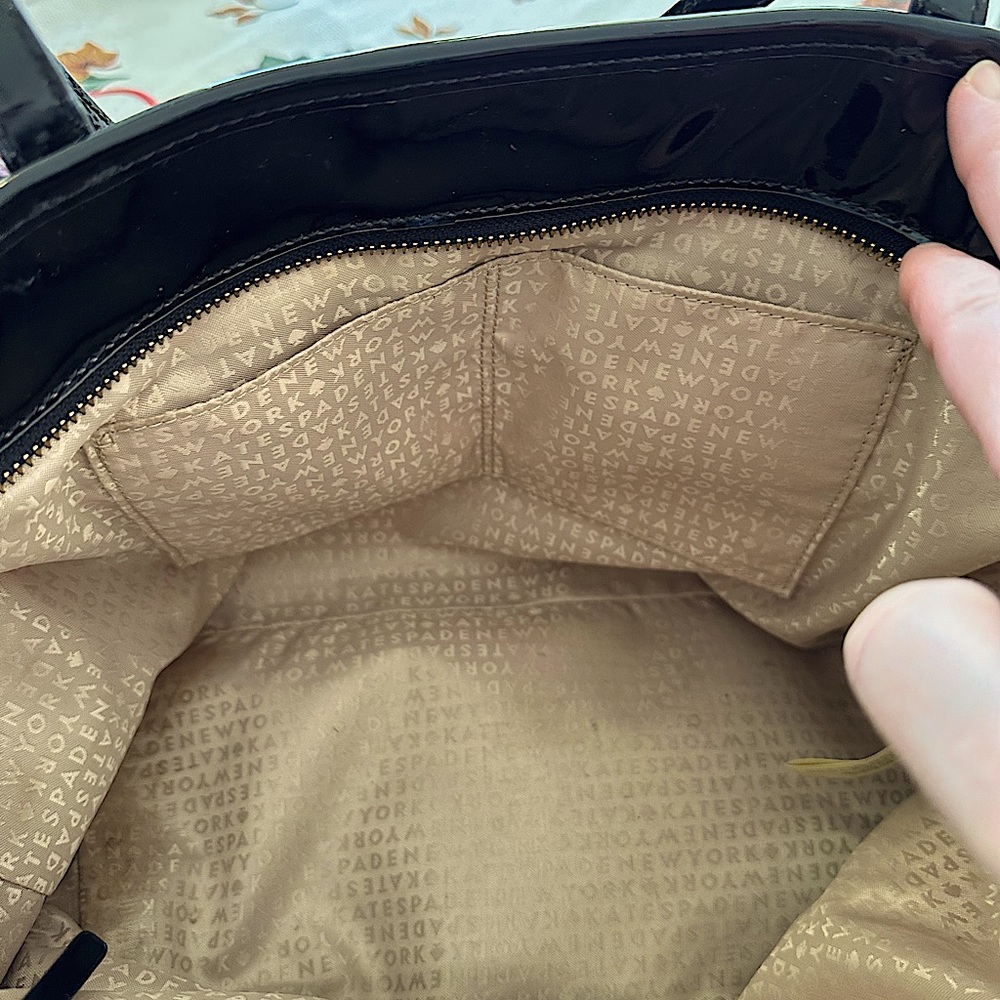 Kate Spade Sophie Camellia Street Patent Tote - Picture 8 of 12